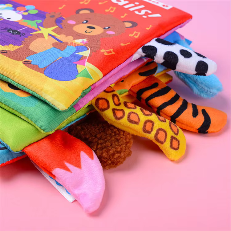 Baby Loves This Cloth Book! | Touch & Feel Sensory Book for Newborns - Image 3