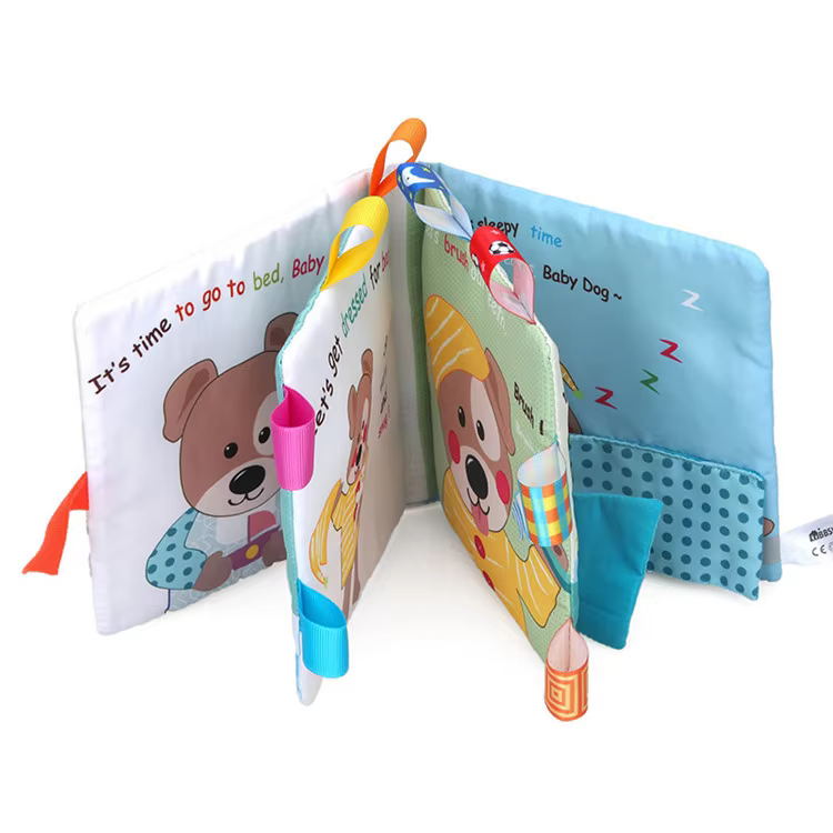 Baby Loves This Cloth Book! | Touch & Feel Sensory Book for Newborns - Image 6