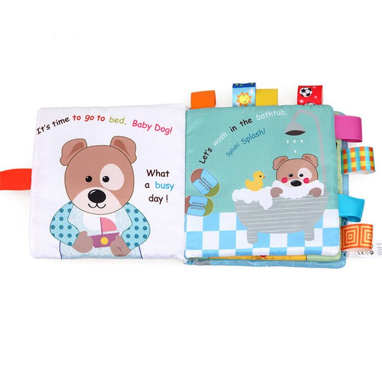 Baby Loves This Cloth Book! | Touch & Feel Sensory Book for Newborns - Image 4